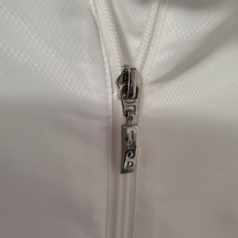 Izod Windbreaker Jacket Remove Remove Sleeves Vest - image 3